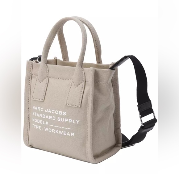 Marc Jacobs || NWT || Workwear Small Canvas Tote w/ Strap - Picture 14 of 14